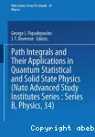 PATH INTEGRALS