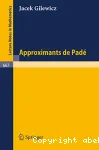 APPROXIMANTS DE PADE