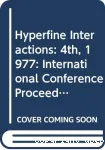 HYPERFINE INTERACTIONS 4