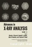 ADVANCES IN X-RAY ANALYSIS