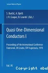 QUASI ONE-DIMENSIONAL CONDUCTORS I