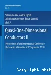 QUASI ONE-DIMENSIONAL CONDUCTORS 2