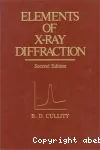 ELEMENTS OF X-RAY DIFFRACTION