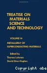 METALLURGY OF SUPERCONDUCTING MATERIALS