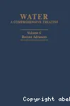 WATER A COMPREHENSIVE TREATISE