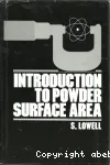 INTRODUCTION TO POWDER SURFACE AREA