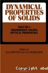 DYNAMICAL PROPERTIES OF SOLIDS