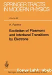 EXCITATION OF PLASMONS AND INTERBAND TRANSITIONS BY ELECTRONS