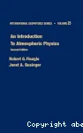 AN INTRODUCTION TO ATMOSPHERIC PHYSICS