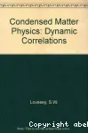 CONDENSED MATTER PHYSICS