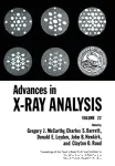 ADVANCES IN X-RAY ANALYSIS