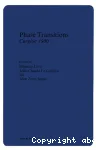 PHASE TRANSITIONS