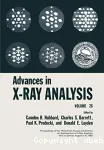 ADVANCES IN X-RAY ANALYSIS