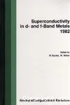 SUPERCONDUCTIVITY IN D- AND F-BAND METALS