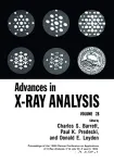 ADVANCES IN X-RAY ANALYSIS