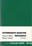 INTERMEDIATE QUANTUM MECHANICS