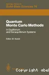 QUANTUM MONTE CARLO METHODS IN EQUILIBRIUM AND NONEQUILIBRIUM SYSTEMS