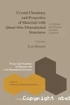 CRYSTAL CHEMISTRY AND PROPERTIES OF MATERIALS WITH QUASI-ONE-DIMENSIONAL STRUCTURES