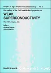 WEAK SUPERCONDUCTIVITY