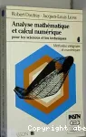 ANALYSE MATHEMATIQUE ET CALCUL NUMERIQUE pour les sciences et les techniques