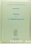 LECONS SUR LA THEORIE DES GAZ