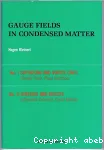 GAUGE FIELDS IN CONDENSED MATTER