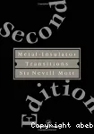 METAL-INSULATOR TRANSITIONS