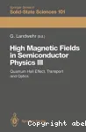 HIGH MAGNETIC FIELDS IN SEMICONDUCTOR PHYSICS III