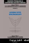 LANDAU LEVEL SPECTROSCOPY