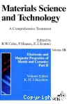 ELECTRONIC AND MAGNETIC PROPERTIES OF METALS AND CERAMICS