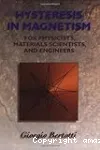 HYSTERESIS IN MAGNETISM