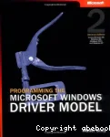 PROGRAMMING THE MICROSOFT WINDOWS DRIVER MODEL