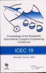 PROCEEDINGS OF THE NINETEENTH INTERNATIONAL CRYOGENIC ENGINEERING CONFERENCE