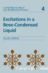 EXCITATIONS IN A BOSE-CONDENSED LIQUID