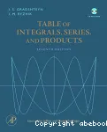 TABLE OF INTEGRALS, SERIES, AND PRODUCTS