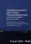 THERMODYNAMICS AND PHASE TRANSFORMATIONS