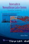 UNIVERSALITY IN NONEQUILIBRIUM LATTICE SYSTEMS