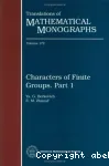 CHARACTERS OF FINITE GROUPS