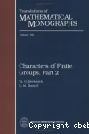 CHARACTERS OF FINITE GROUPS