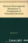 ELECTRON PARAMAGNETIC RESONANCE IN COMPOUNDS OF TRANSITION ELEMENTS