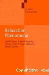 RELAXATION PHENOMENA