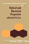 OPTICAL AND ELECTRICAL PROPERTIES