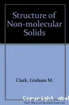 THE STRUCTURES OF NON-MOLECULAR SOLIDS