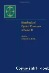 HANDBOOK OF OPTICAL CONSTANTS OF SOLIDS II