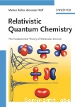 RELATIVISTIC QUANTUM CHEMISTRY