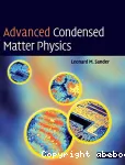 ADVANCED CONDENSED MATTER PHYSICS