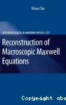 RECONSTRUCTION OF MACROSCOPIC MAXWELL EQUATIONS