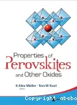 PROPERTIES OF PEROVSKITES AND OTHER OXIDES