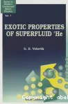 EXOTIC PROPERTIES OF SUPERFLUID 3He