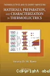 THERMOELECTRICS AND ITS ENERGY HARVESTING